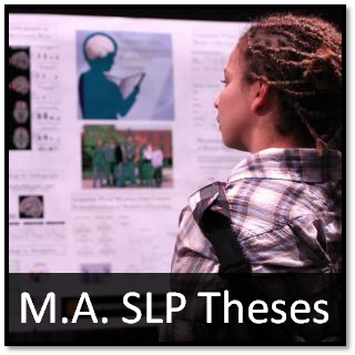 Speech therapy masters thesis
