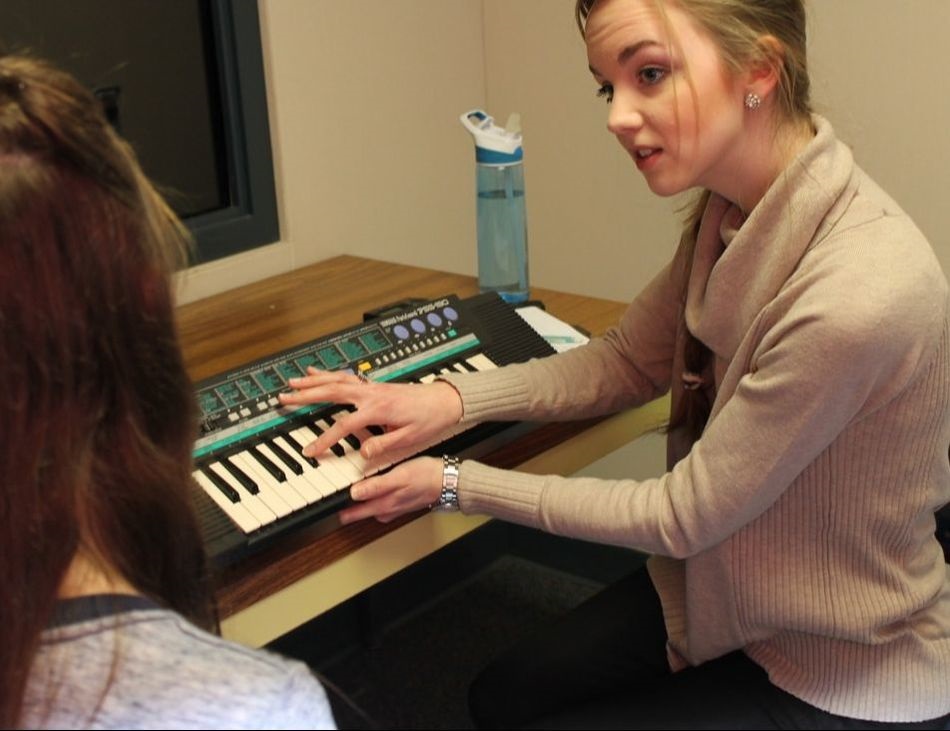 Voice therapy session