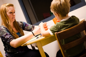 Child in Therapy Session