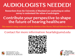 Audiologists Needed for a Research Study 