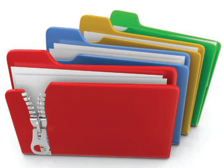 zipped folders